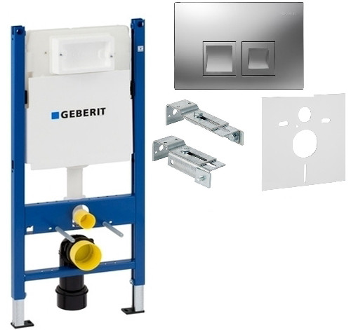Инсталляция для туалета Geberit Duofix 458.168.46.1 WC