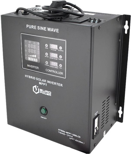 Инвертор Europower RTSWm-MPPT-1000LCD