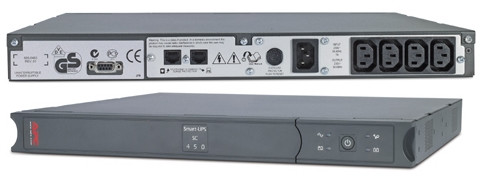 ИБП APC Smart-UPS SC 450VA SC450RMI1U