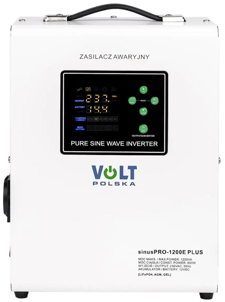 ДБЖ Volt Polska Sinus PRO 1200E Plus