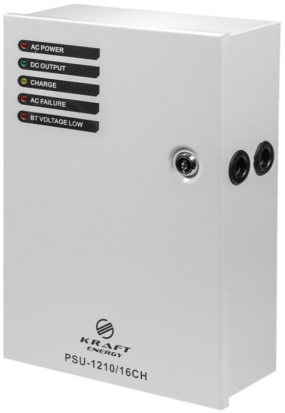 Міні ДБЖ Kraft Energy PSU-1210/16CH 16 каналів, 10 А вихідний струм