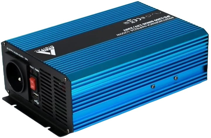 ДБЖ AZO Digital IPS-1200S-12 600 ВА 12 В