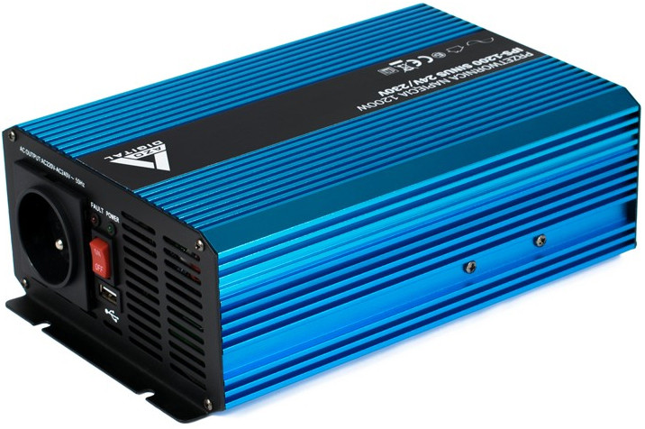 ДБЖ AZO Digital IPS-1200S-24 600 ВА 24 В