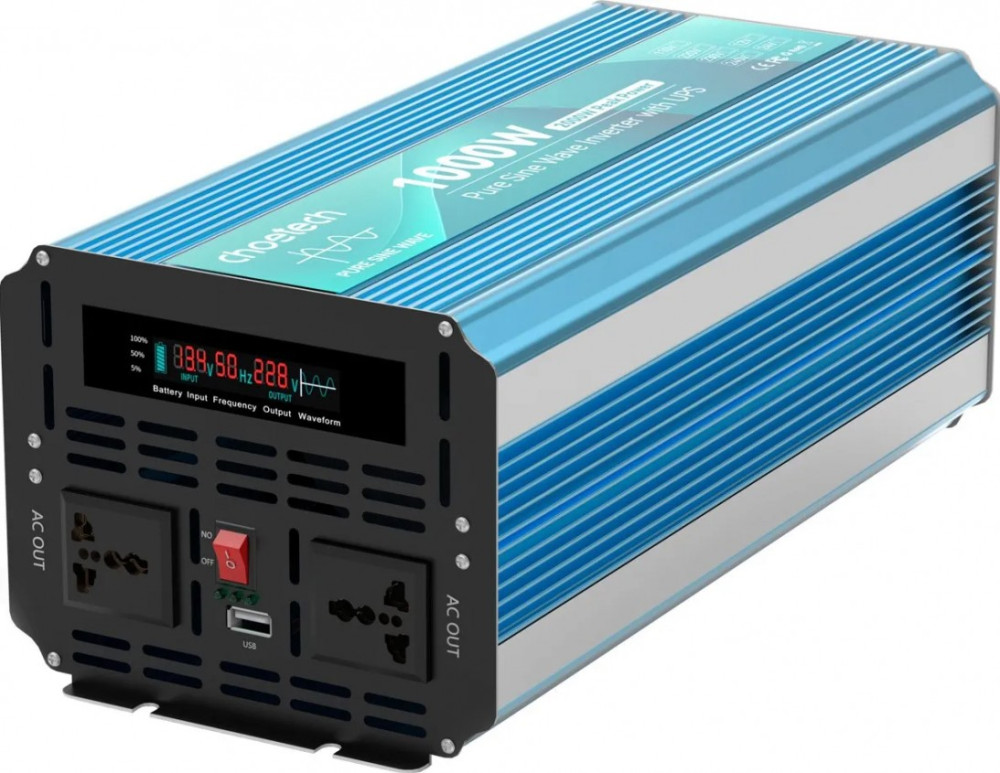 ДБЖ Choetech INV-C1000WUPS-EU
