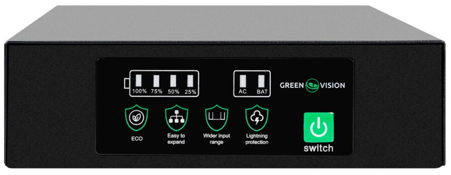Міні ДБЖ GreenVision GV-701-UPS-DC16-60W