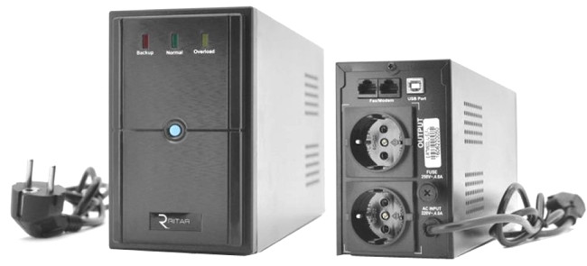 ИБП RITAR E-RTM600L-U ELF-L