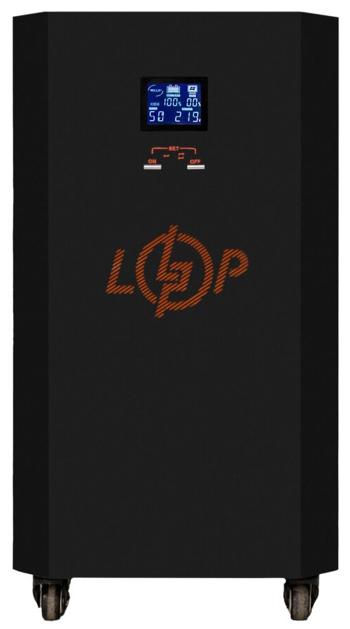ДБЖ Logicpower Autonomic Basic FW1-3.6kWh 30424 1500 ВА 280 Агод 3.6 kWh, черный мат