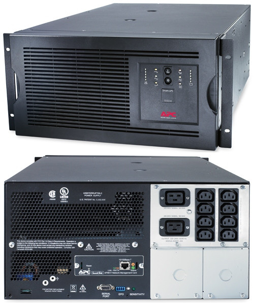 ИБП APC Smart-UPS 5000VA SUA5000RMI5U