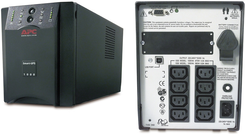 ИБП APC Smart-UPS 1000VA SUA1000I