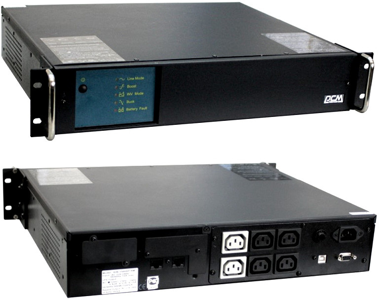 ДБЖ Powercom KIN-1200AP RM