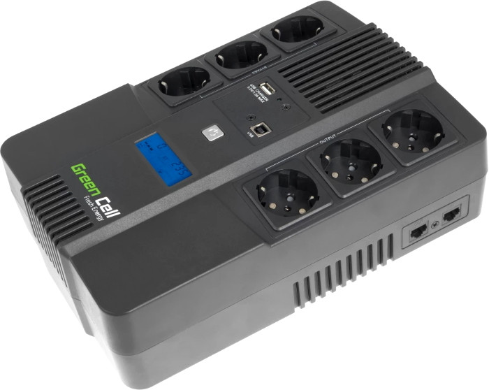 ДБЖ Green Cell AiO 800VA 480W (UPS07)