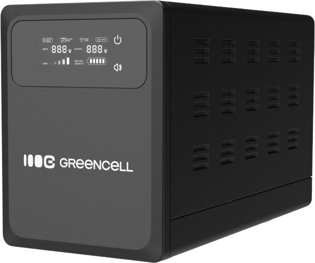 ДБЖ Green Cell PowerCore 1500VA 1000W (UPSLPPC1000
