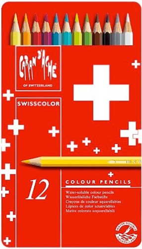 Карандаши Caran dAche Set of 12 Swisscolor