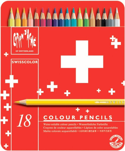 Карандаши Caran dAche Set of 18 Swisscolor