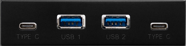 USB-хаб Frime ECF-FP2XTA&2XTC.32