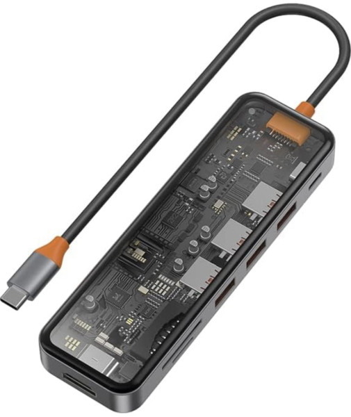 Картридер / USB-хаб WiWU Cyber CB007