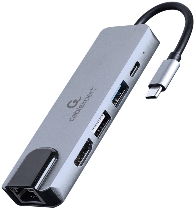 USB-хаб Cablexpert A-CM-COMBO5-04