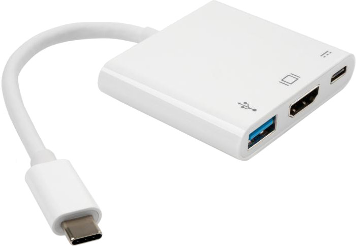 USB-хаб Vinga VCPATC2HDMIUSBPDWH