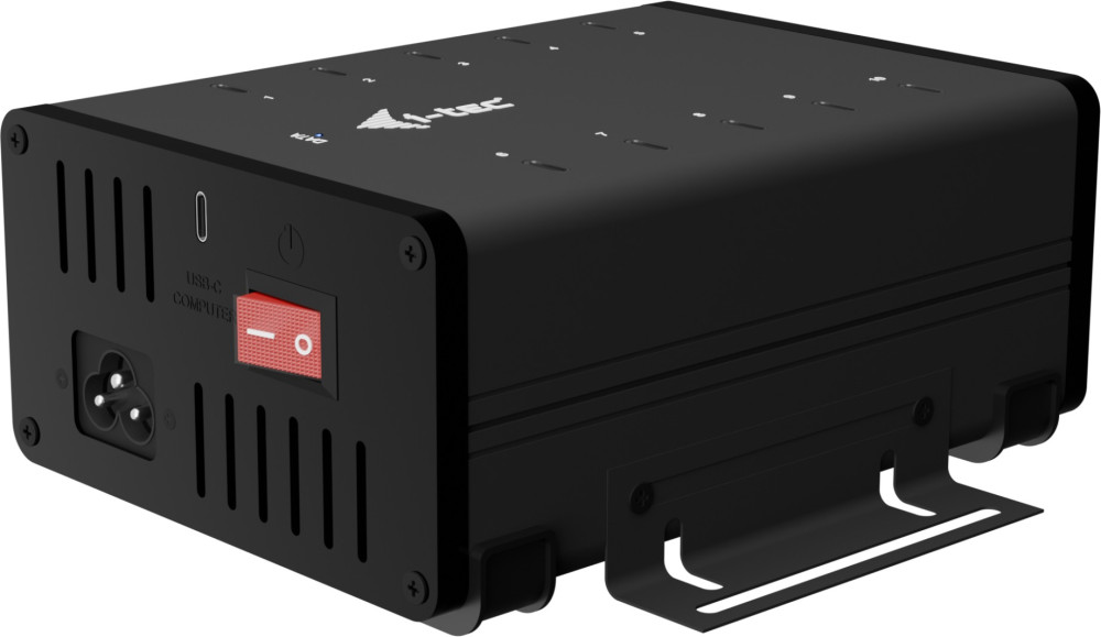 USB-хаб i-Tec USB-C/USB-A Metal Charging 10xUSB-C data HUB