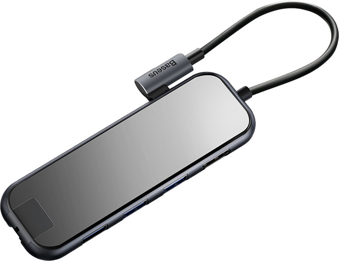 USB-хаб BASEUS USB-C to 3xUSB3.0HDMIRJ45PD