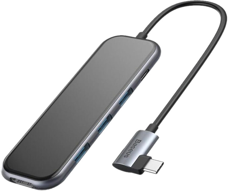 USB-хаб BASEUS USB-C to 3xUSB3.0HDMIPD