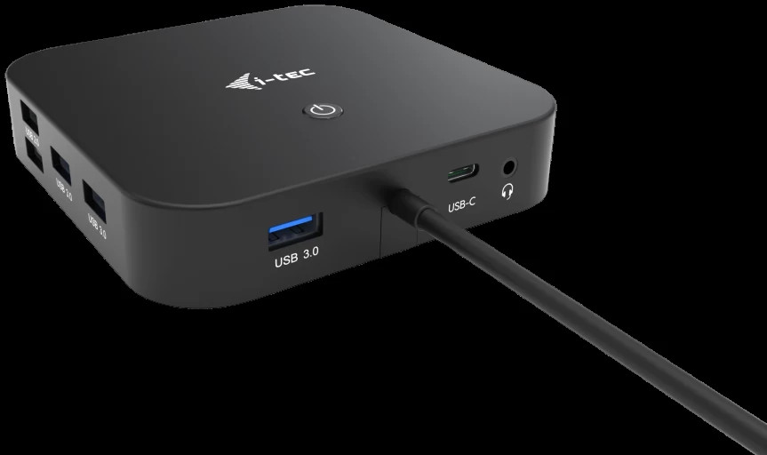 USB-хаб i-Tec USB-C Dual Display Docking Station with Power Delivery 100 W