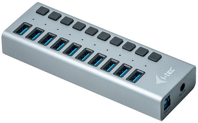 USB-хаб i-Tec USB 3.0 Charging HUB 10 port Power Adapter 48 W