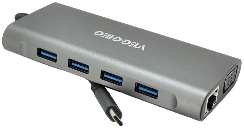 Картридер / USB-хаб Veggieg TC11-S