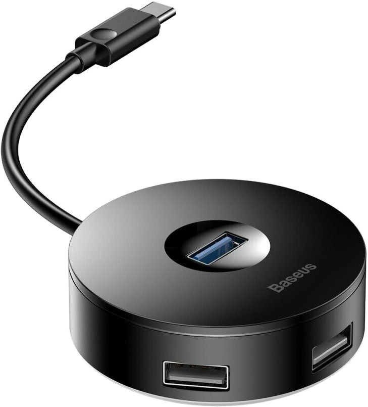 USB-хаб BASEUS Round Box USB-C to USB 3.0 and 2xUSB 2.0