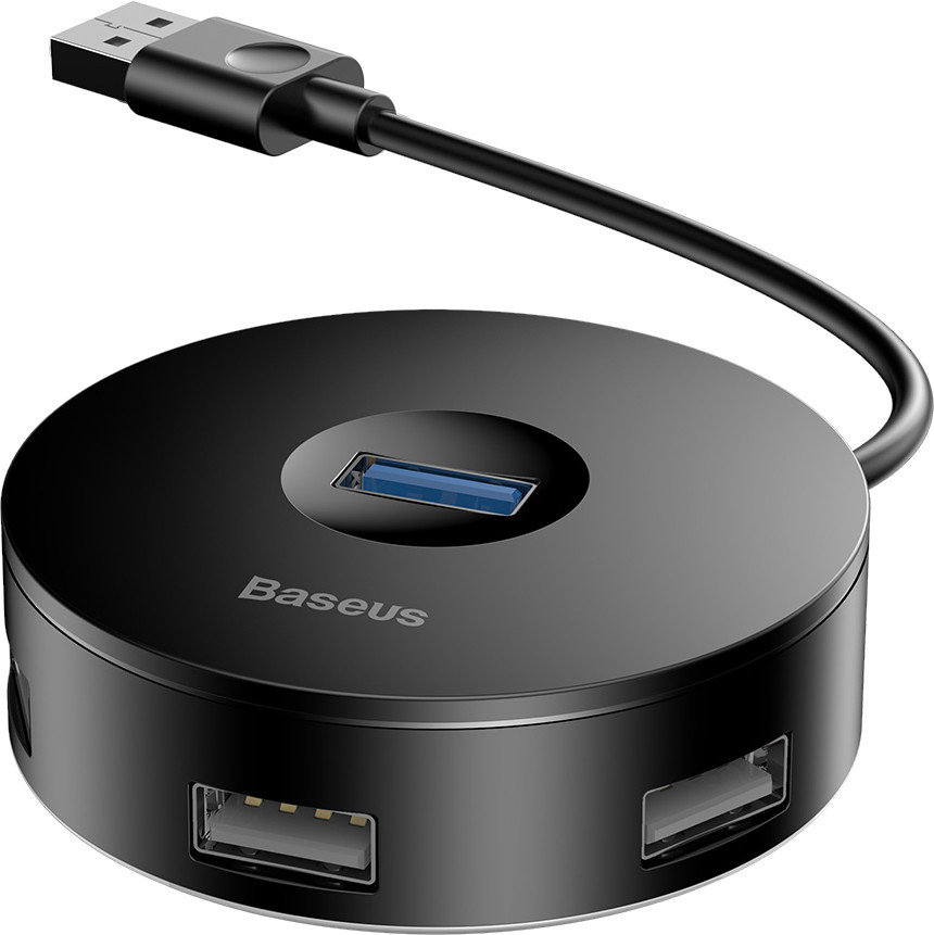 USB-хаб BASEUS Round Box USB-A to USB 3.0 and 2xUSB 2.0
