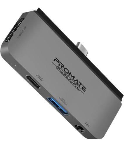 Кардридер / USB-хаб Promate PadHub-Pro