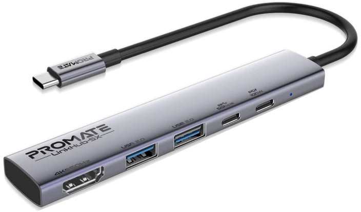 USB-хаб Promate LinkHub-5X