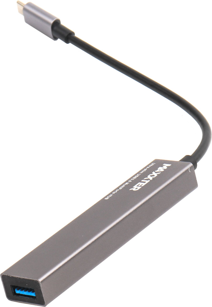 USB-хаб Maxxter HU3C-4P-02