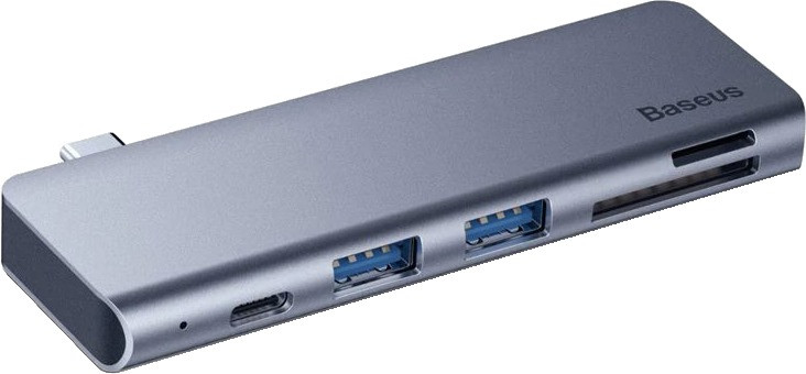 Картридер / USB-хаб BASEUS Harmonica 5-in-1 HUB Adapter