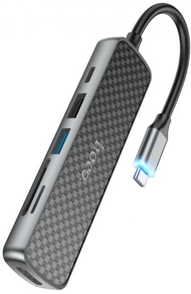 Картридер / USB-хаб Hoco HB24