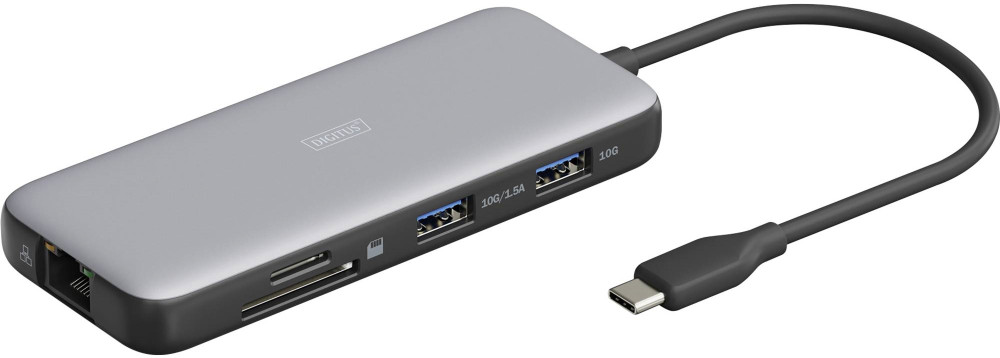Картридер / USB-хаб Digitus DA-70915
