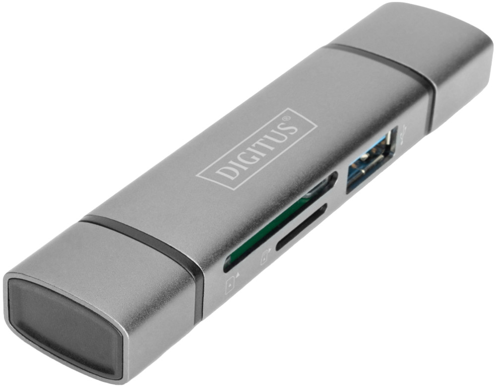 Картридер / USB-хаб Digitus DA-70886