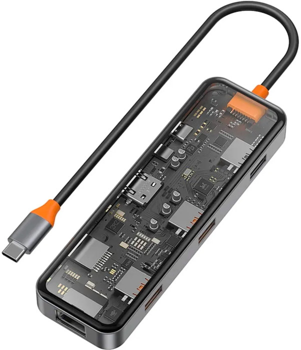 Картридер / USB-хаб WiWU Cyber CB008