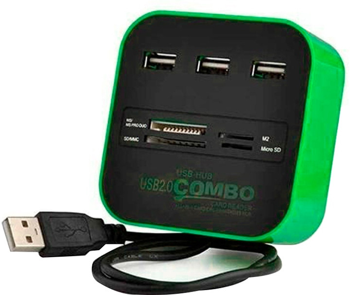 Картридер / USB-хаб Voltronic Power CUB3