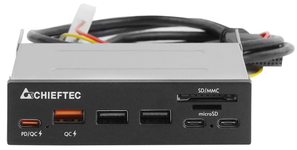 Картридер / USB-хаб Chieftec CRD-908H