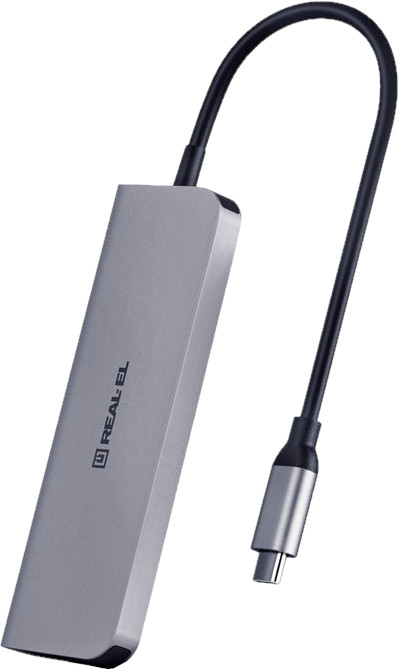 USB-хаб REAL-EL CQ-700