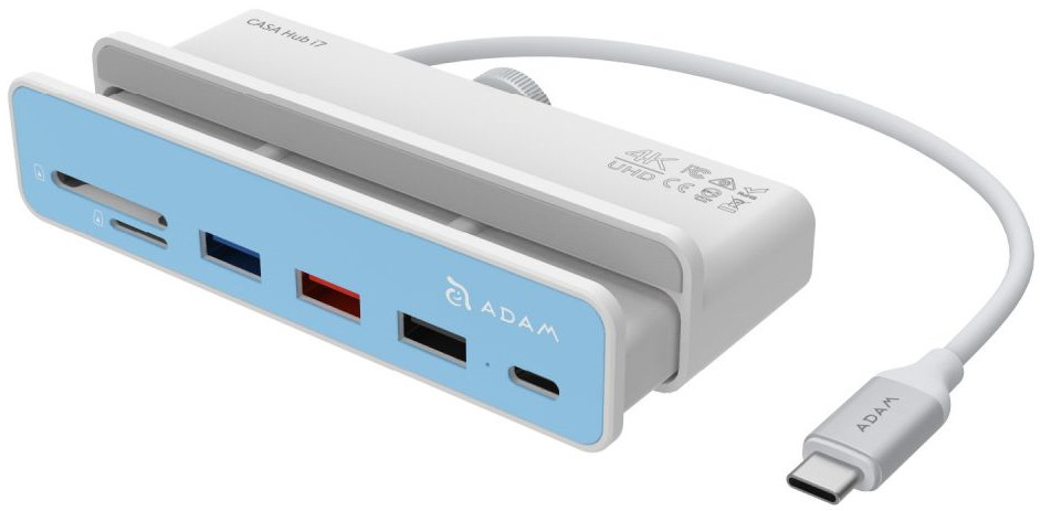 Кардридер / USB-хаб ADAM Elements CASA HUB i7 USB-C 7-in-1 Multi-Function