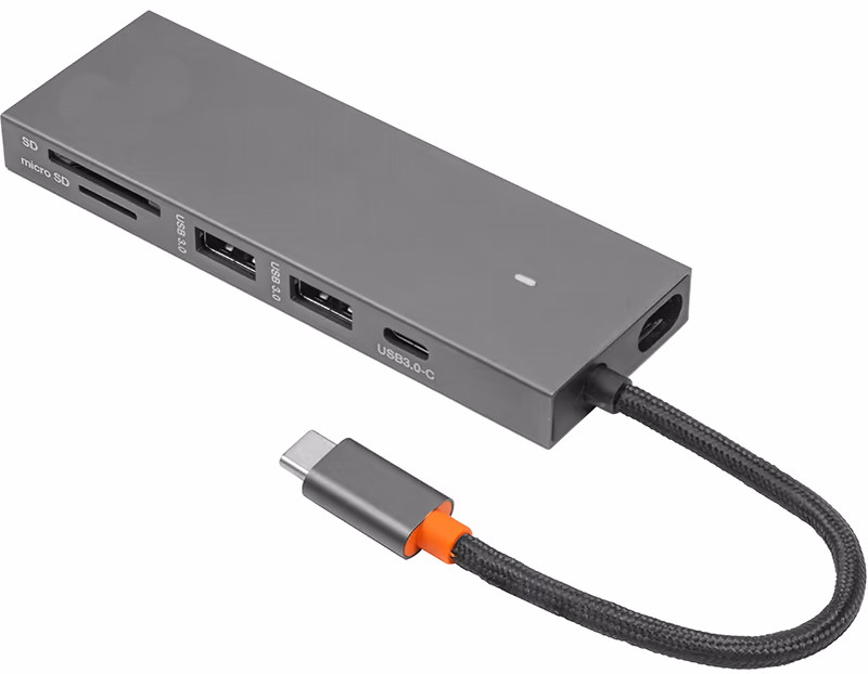 Картридер / USB-хаб Power Plant CA913459