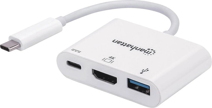 USB-хаб MANHATTAN 4-in-1 Docking Converter