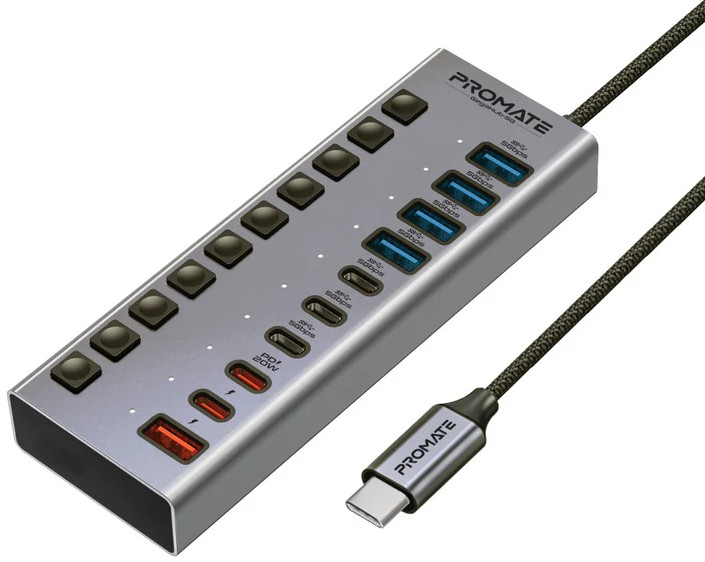 USB-хаб Promate GegaHub-5G