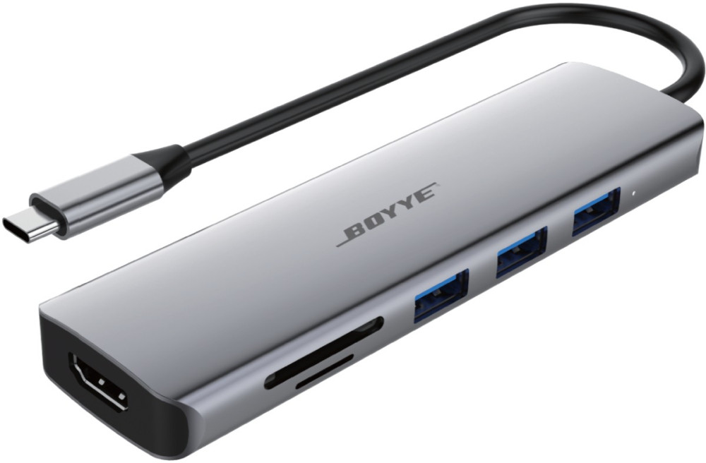 Кардридер / USB-хаб FrimeCom Boyye UC-602