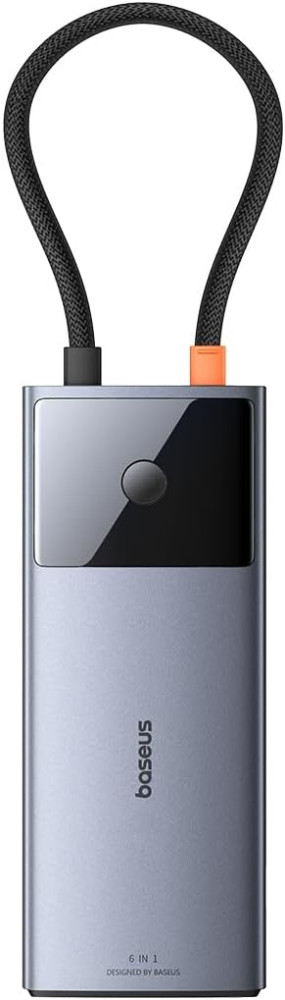 USB-хаб BASEUS Metal Gleam Series II 6-in-1 USB Hub