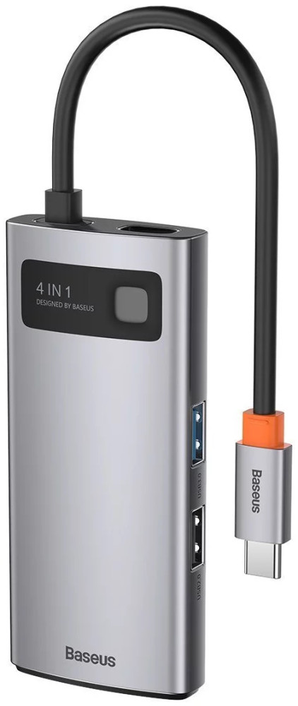 USB-хаб BASEUS Metal Gleam Series 4-in-1 Multifunctional Type-C Hub