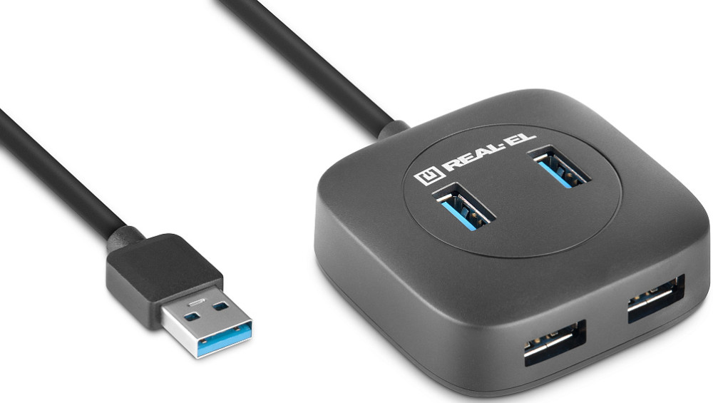 USB-хаб REAL-EL HQ-187