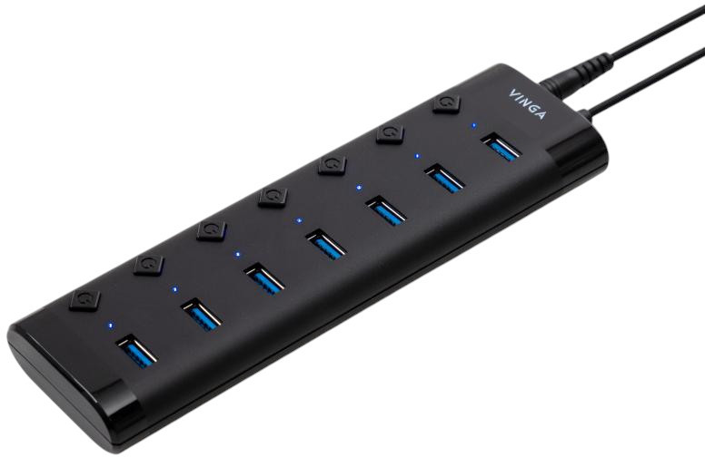 USB-хаб Vinga VHA3A7B